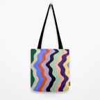 Waves Stripe - Multi Tote Bag Gallery Image 2