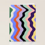 Waves Stripe - Multi Stationery Card Gallery Image 2
