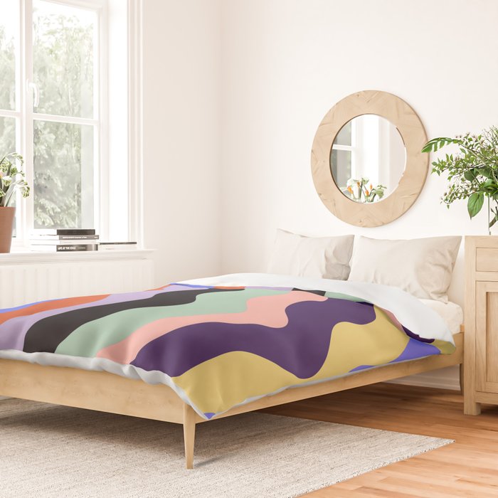 Waves Stripe - Multi Duvet Cover Gallery Image 2