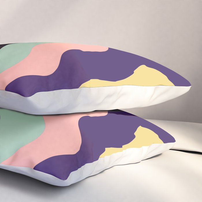 Waves Stripe - Multi Pillow Sham Gallery Image 3