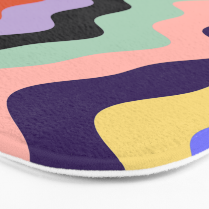 Waves Stripe - Multi Bath Mat Gallery Image 3