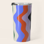 Waves Stripe - Multi Travel Mug Gallery Image 3