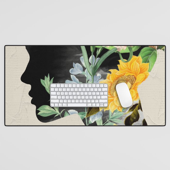 Floral Portrait 20 Desk Mat Gallery Image 1