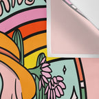 Sagittarius Cowgirl Wall Tapestry Gallery Image 3