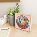 Sagittarius Cowgirl Mini Art Print Gallery Image 2