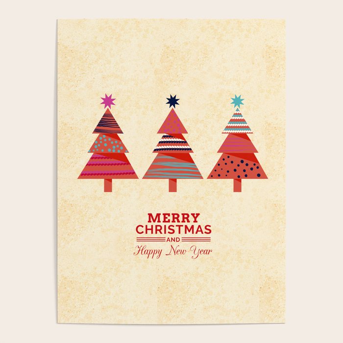 Three Christmas Trees Poster Gallery Image 4