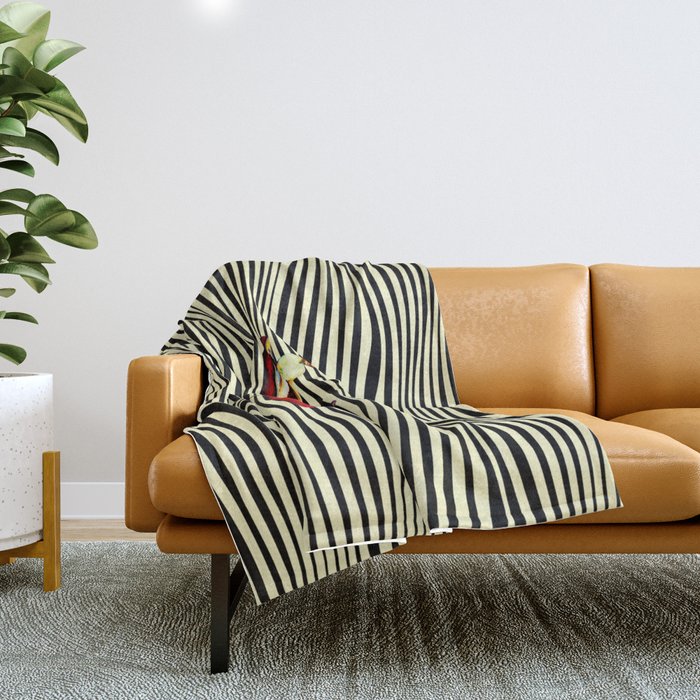Illusionary Boat Ride Throw Blanket Gallery Image 1
