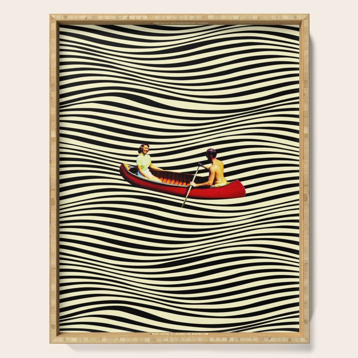 Illusionary Boat Ride Serving Tray Gallery Image 1