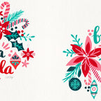 Fa La La Bouquet - White Coffee Mug Gallery Image 2