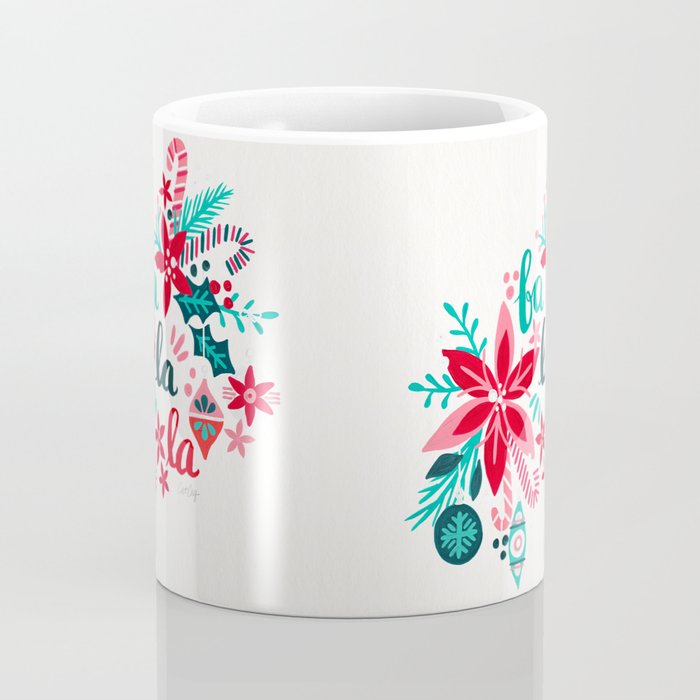 Fa La La Bouquet - White Coffee Mug Gallery Image 4