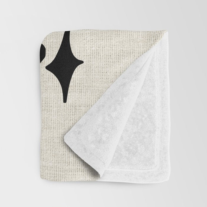 Cosmic Bloom Throw Blanket Gallery Image 3