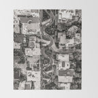 Lombard Street, San Francisco Throw Blanket Gallery Image 2