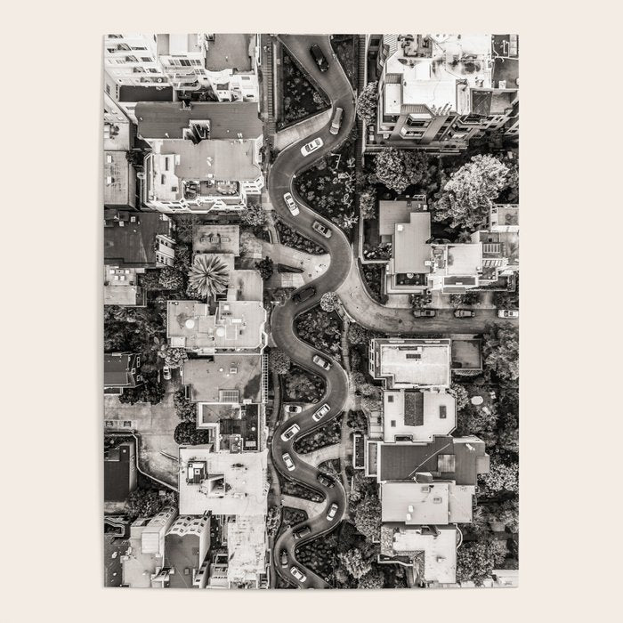 Lombard Street, San Francisco Poster Gallery Image 1