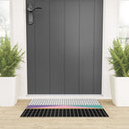 Memphis pattern 133 - 80s / 90s Retro Welcome Mat Gallery Image 3