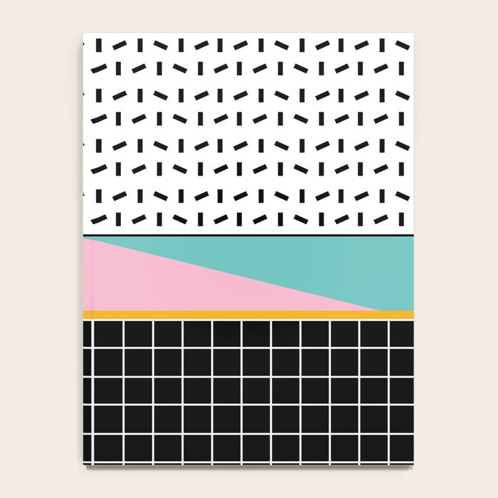Memphis pattern 133 - 80s / 90s Retro Notebook Gallery Image 4