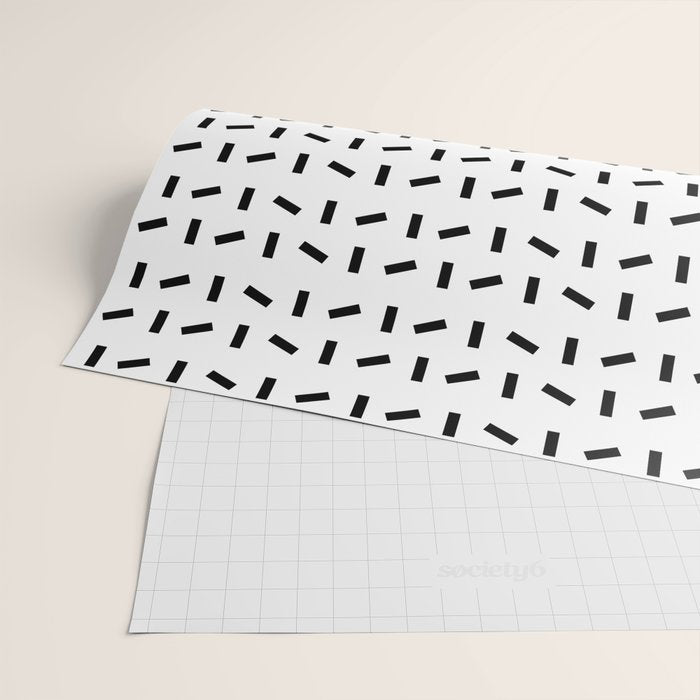 Memphis pattern 133 - 80s / 90s Retro Wrapping Paper Gallery Image 2
