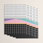Memphis pattern 133 - 80s / 90s Retro Wrapping Paper Gallery Image 3