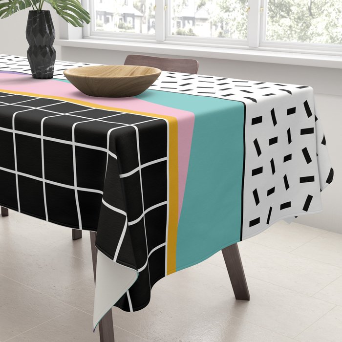 Memphis pattern 133 - 80s / 90s Retro Tablecloth Gallery Image 3