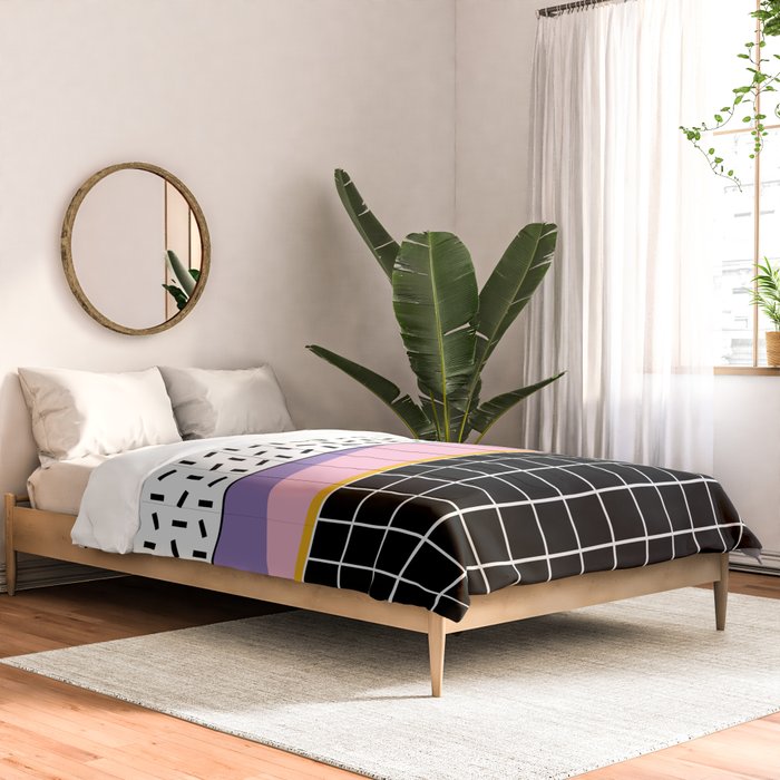 Memphis pattern 133 - 80s / 90s Retro Comforter Gallery Image 2