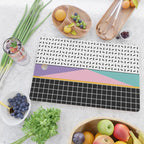 Memphis pattern 133 - 80s / 90s Retro Cutting Board Gallery Image 2