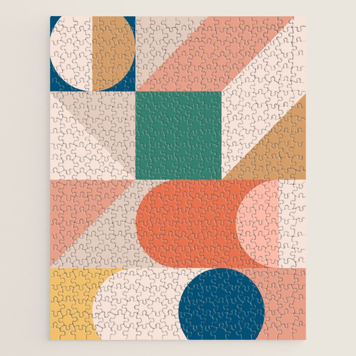 Modern Geometric 73B Jigsaw Puzzle Gallery Image 1