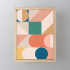 Modern Geometric 73B Mini Art Print Gallery Image 1