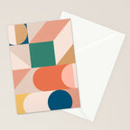 Modern Geometric 73B Stationery Card Gallery Image 2