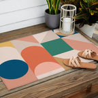 Modern Geometric 73B Outdoor Rug Gallery Image 2