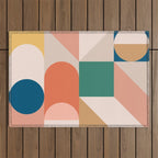 Modern Geometric 73B Outdoor Rug Gallery Image 1