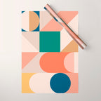 Modern Geometric 73B Wrapping Paper Gallery Image 1