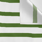 Simply Drawn Stripes in Jungle Green Wall Tapestry Gallery Image 3