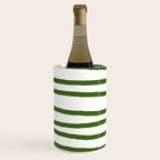 Simply Drawn Stripes in Jungle Green Wine Chiller Gallery Image 2
