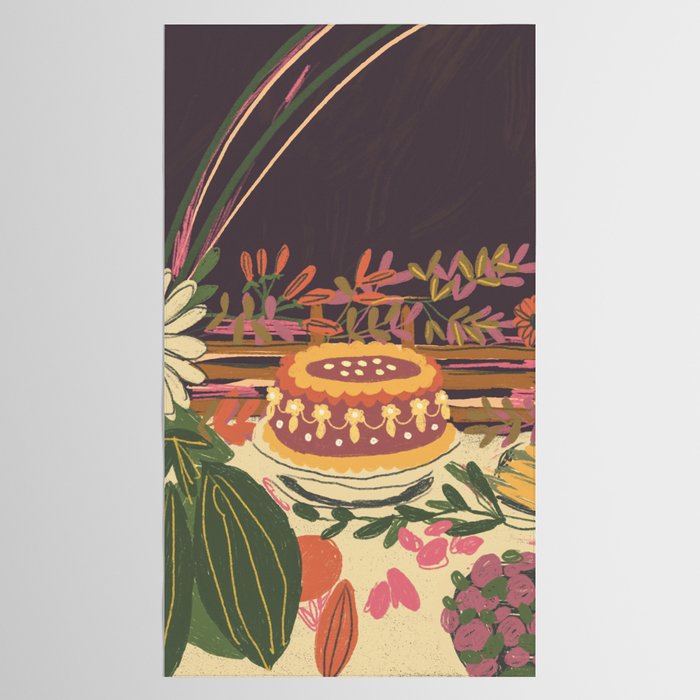 Birthday cake Tablecloth Gallery Image 2