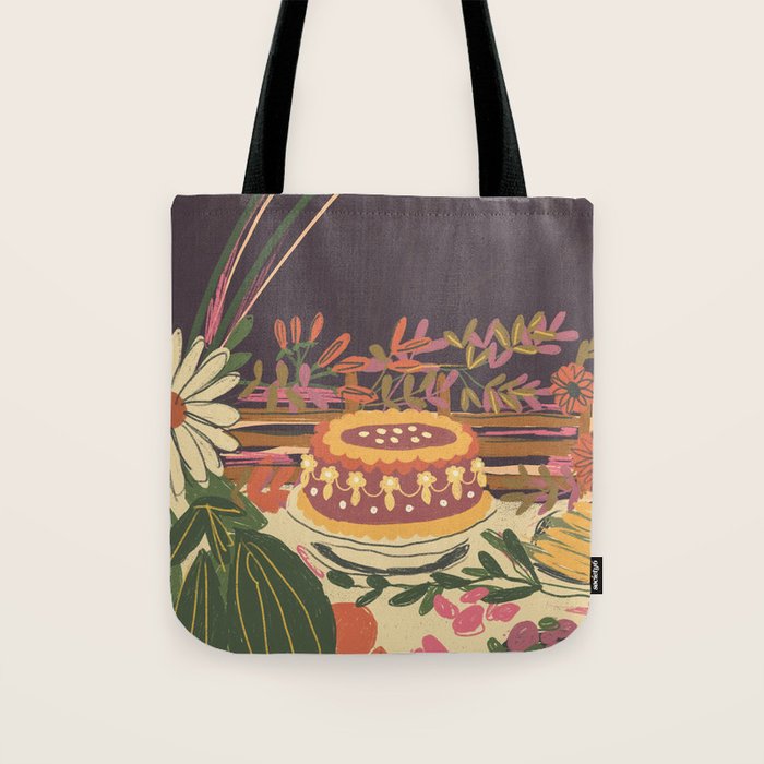 Birthday cake Tote Bag Gallery Image 1