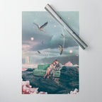 Evenings that I can't Remember Wrapping Paper Gallery Image 1