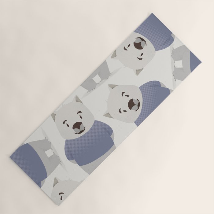 Kiddie Wombat Yoga Mat Gallery Image 1