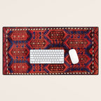 Baluch  Antique  Khorasan Persian Rug Print Desk Mat Gallery Image 1