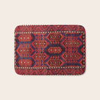 Baluch  Antique  Khorasan Persian Rug Print Bath Mat Gallery Image 1