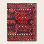 Baluch  Antique  Khorasan Persian Rug Print Notebook Gallery Image 4