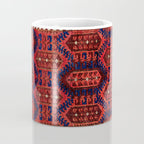 Baluch  Antique  Khorasan Persian Rug Print Coffee Mug Gallery Image 4