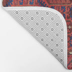 Baluch  Antique  Khorasan Persian Rug Print Bath Mat Gallery Image 2