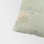 Vintage Lighthouse Map of Florida (1898) Pillow Sham Gallery Image 4