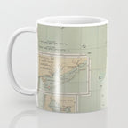 Vintage Lighthouse Map of Florida (1898) Coffee Mug Gallery Image 3