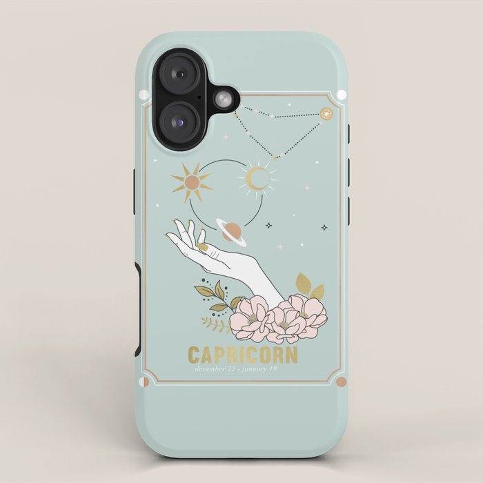 Capricorn Zodiac Series iPhone Case Gallery Image 1