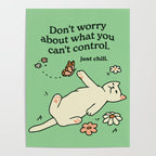 Chill Cat Poster Gallery Image 4