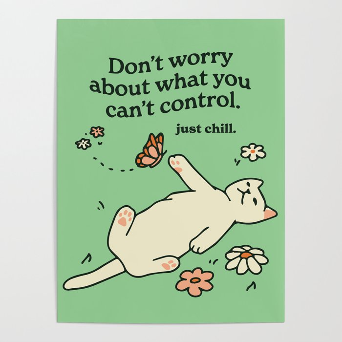 Chill Cat Poster Gallery Image 4