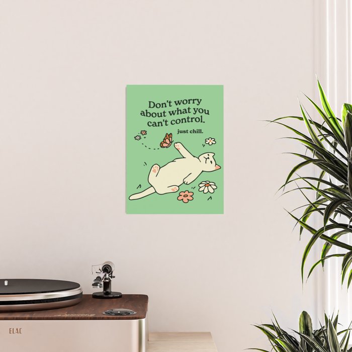 Chill Cat Poster Gallery Image 2