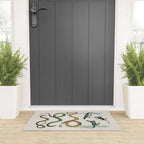 Albertus Seba Snakes And Lizards Teal Welcome Mat Gallery Image 3