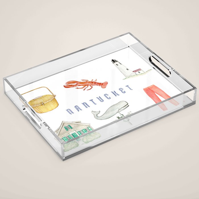 NANTUCKET Acrylic Tray Gallery Image 1