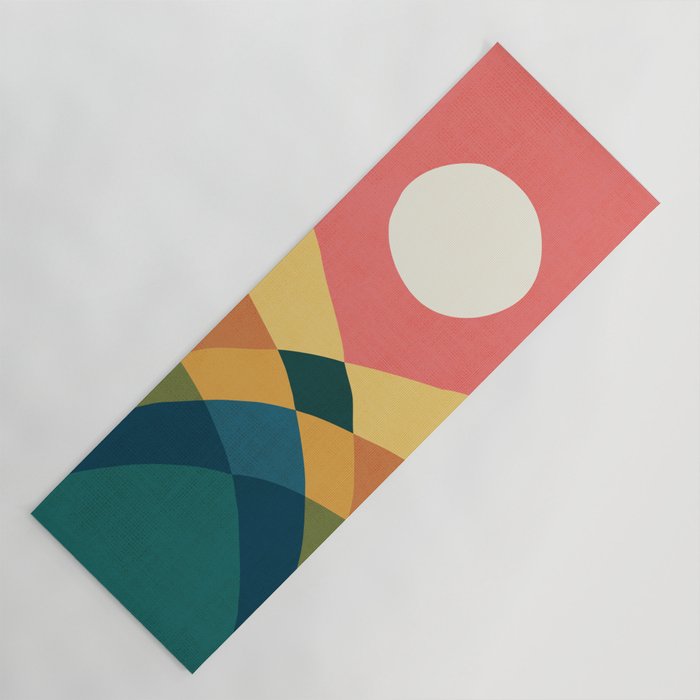 Rolling hills Yoga Mat Gallery Image 1